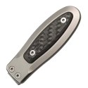 Klips do banknotów LionSteel Titanium Money Clip Carbon Fiber (PB FC)