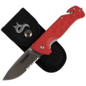 Nóż składany ratowniczy BlackFox Red Action 80mm (BF-737)