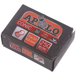 Śrut Apolo Conic 5.5 mm, 250 szt. 0.84g/13.0gr (11002)