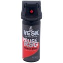 Gaz pieprzowy KKS VESK RSG Police 2mln SHU, Foam-Piana 50 ml (12050-F)