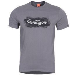 T-shirt Pentagon Ageron Grunge, Wolf Grey (K09012-GU-08WG)