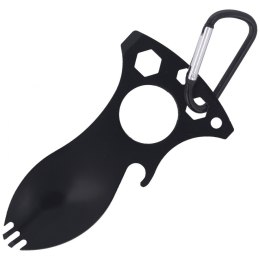 Niezbędnik Barbaric MultiTool with Snap Hook, Black Stainless (33739-NE)