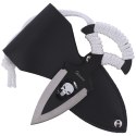 Nóż Martinez Albainox Skull Dagger White Wrapped, Black (32452)
