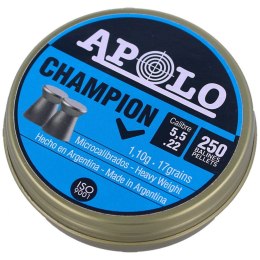 Śrut Apolo Champion 5.5 mm, 250 szt. 1.10g/17.0gr (19501)