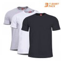 T-shirts Pentagon Orpheus 3szt, Black White Melange (K09027-61)