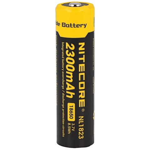 Akumulator NiteCore 18650 / 2300mAh, 3.7V (NL1823)