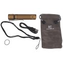 Latarka Klarus 1600lm, 18650 / 3600mAh Deep Carry Pocket Light (E2 DESERT TAN)