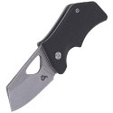 Nóż składany FOX Kit G10 Black / Stone Washed (BF-752)