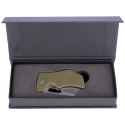 Nóż składany FOX Kit G10 OD Green / Stone Washed (BF-752 OD)