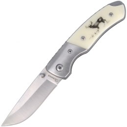 Nóż składany Martinez Albainox DeLuxe Deer White ABS, Satin Finish (19770)