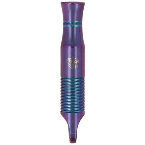 Gwizdek sygnalizacyjny We Knife Purple Titanium z linką Paracord (A-05AP)