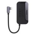 Hub 4w1 Baseus PadJoy Series USB-C do USB 3.0 + HDMI + USB-C PD + jack 3.5mm (Szary)