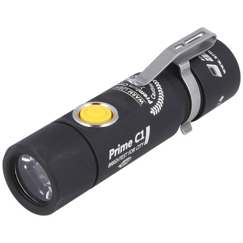 Latarka EDC Armytek Prime C1 Magnet USB, Warm, 900lm, 18350 Li-Ion (F05601SW)