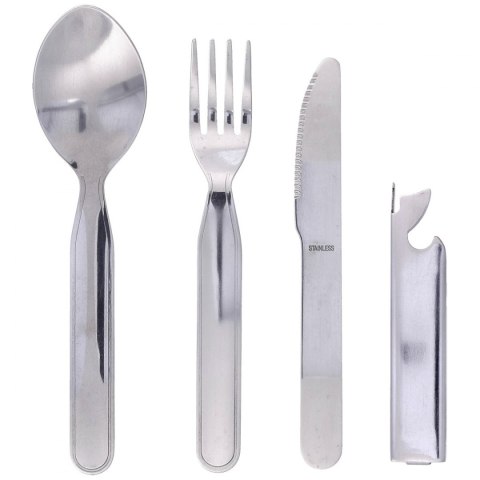 Niezbędnik Martinez Albainox Camping 4 Set, Mirror Stainless Steel (17067)