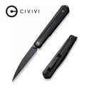 Nóż składany Civivi Knife Clavi Black G10, Black Stonewashed Nitro-V by Ostap Hel (C21019-1)