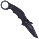 Nóż składany FOX The Dart Karambit Black G10, Black Idroglider N690 by Doug Marcaida (FX-597 XT)