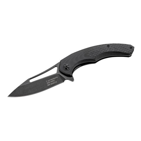 Nóż składany Herbertz Solingen Black G10, Black 440C (569613)