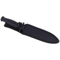 Nóż Martinez Albainox Midway Black ABS, Black Blade (32287)
