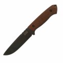 Nóż ZA-PAS Ultra Outdoor Cerakote Micarta Brązowy, stal O2, pochwa kydexowa