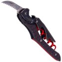 Otwieracz do wina Farfalli Fibra Carbon Fiber, Red PVD (T010.CF.05)