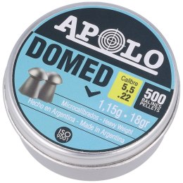 Śrut Apolo Domed 5.5 mm, 500 szt. 1.15g/18.0gr (19915)