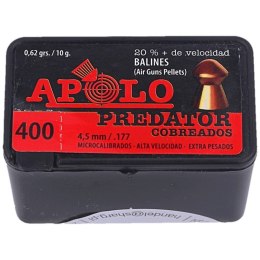 Śrut Apolo Predator Copper 4.52 mm, 400 szt. 0.70g/10.0gr (19950-2)