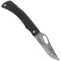 Nóż składany Mikov Crocodile Clip Point Black ABS, Mirror, Klips (243-NH-1/B BLACK/CLIP)