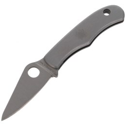 Nóż składany Spyderco Bug Stainless Plain (C133P)