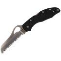 Nóż Spyderco Byrd Meadowlark 2 Rescue FRN Black, Spyder (BY19SBK2)