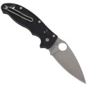 Nóż składany Spyderco Manix 2 FRCP Black Plain (C101PBK2)