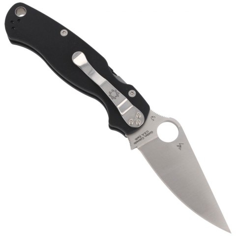 Nóż składany Spyderco Para Military 2 Black G10, Satin CPM S45VN by Sal, Eric Glesser (C81GP2)