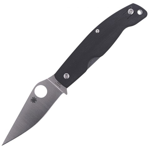 Nóż składany Spyderco Pattadese G-10 Black Plain (C257GP)