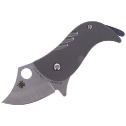 Nóż składany Spyderco Pochi Titanium Plain (C256TIP)