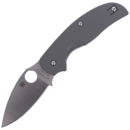 Nóż składany Spyderco Sage 1 Cool Gray G10, Satin Maxamet Plain by Sal Glesser (C123GPGY)