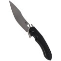 Nóż składany Spyderco Tropen G-10 Black Plain by Javier Vogt (C237GP)