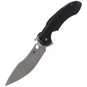 Nóż składany Spyderco Tropen G-10 Black Plain by Javier Vogt (C237GP)