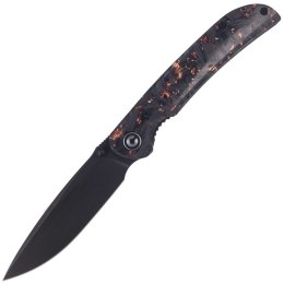 Nóż składany Civivi Imperium Shredded Carbon Fiber / Copper Shred, Black Stonewashed Nitro-V (C2106C)