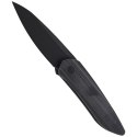 Nóż składany WE Knife Black Void Opus Black Titanium / Black G10, Black Stonewashed CPM 20CV by Justin Lundquist (2010D)