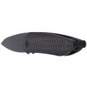 Nóż składany WE Knife Black Void Opus Black Titanium / Carbon Fiber, Black Stonewashed CPM 20CV by Justin Lundquist (2010V-1)