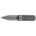 Nóż składany WE Knife Eidolon Dagger Gray G10, Stonewashed CPM 20CV by Justin Lundquist (WE19074B-A)