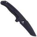 Nóż składany WE Knife Press Check Black Ti / Black G10, Black Stonewashed CPM 20CV by Allen Elishewitz (WE20078A-1)