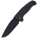 Nóż składany WE Knife Press Check Black Ti / Black G10, Black Stonewashed by Allen Elishewitz (WE20078B-1)