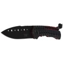 Nóż składany Herbertz CJH Hit Black Polimer, Black Blade (44183 - 208312)