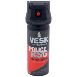 Gaz pieprzowy KKS VESK RSG Police 2mln SHU, Stream 50ml (12050-S)