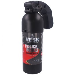 Gaz pieprzowy KKS VESK RSG Police Foam 2mln SHU, Stream 750ml (12750-F)
