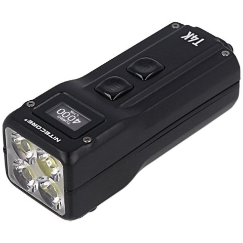 Latarka brelok NiteCore 4000lm, Li-ion Battery / 1000mAh Keychain Light (T4K)