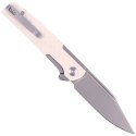 Nóż składany Civivi Knife Cachet Ivory G10, Silver Bead Blasted 14C28N (C20041B-2)