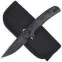 Nóż składany CIVIVI NOx Black Marble Carbon Fiber / Gray Steel, Black Damascus (C2110DS-1)