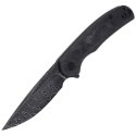 Nóż składany CIVIVI NOx Black Marble Carbon Fiber / Gray Steel, Black Damascus (C2110DS-1)