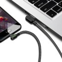 Kabel USB do USB-C kątowy Mcdodo CA-5280 LED, 0.5m (czarny)